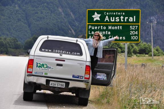 Cada vez mais pertos do início da Carretera Austral, em Puerto Montt, no sul do Chile